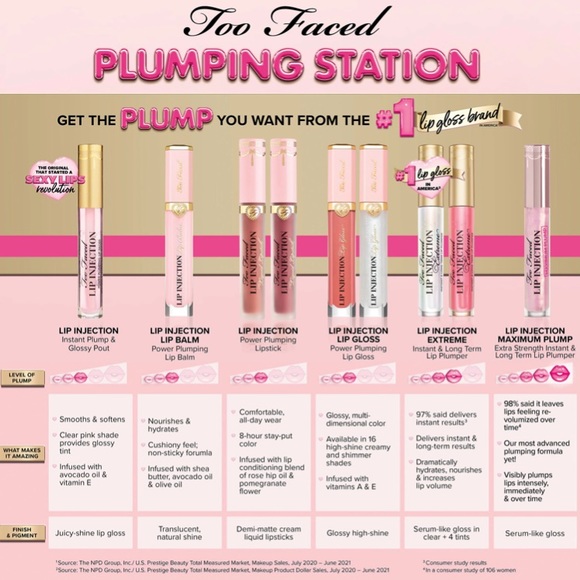 🥳SALE🥳 Too Faced Lip Injection Maximum Plump - Picture 9 of 9